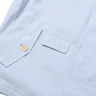 Coherence Gianni Seersucker Jacket Blue-Overcoat-Clutch Cafe