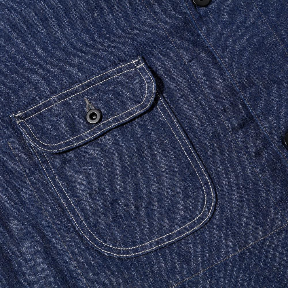 Coherence Jackson 10oz Logger Selvedge Denim Indigo-Jacket-Clutch Cafe