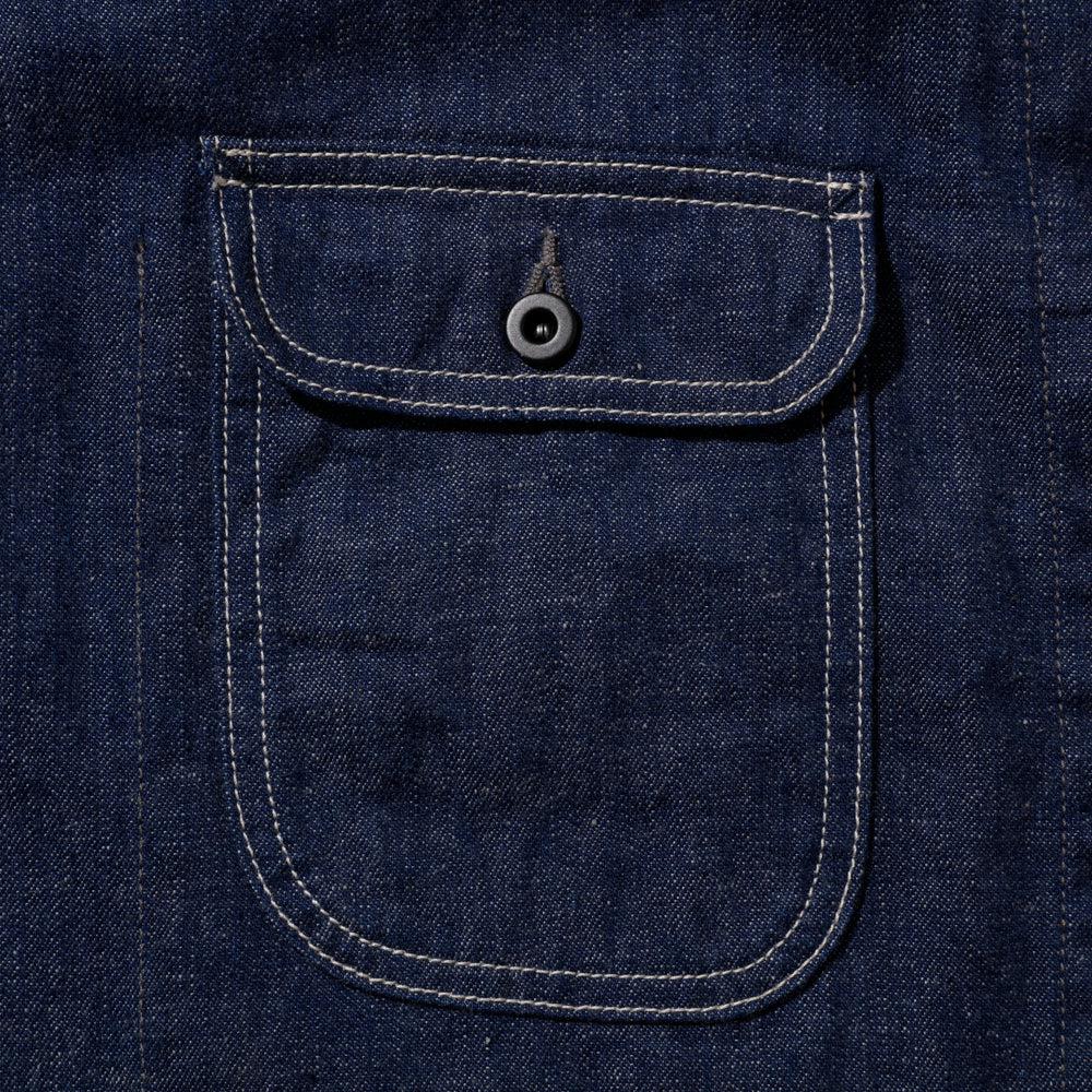 Coherence Jackson 10oz Logger Selvedge Denim Indigo-Jacket-Clutch Cafe