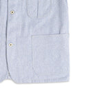 Coherence Jackson Jaspe Striped Twill Blue Stripe-Jacket-Clutch Cafe