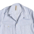 Coherence Jackson Jaspe Striped Twill Blue Stripe-Jacket-Clutch Cafe