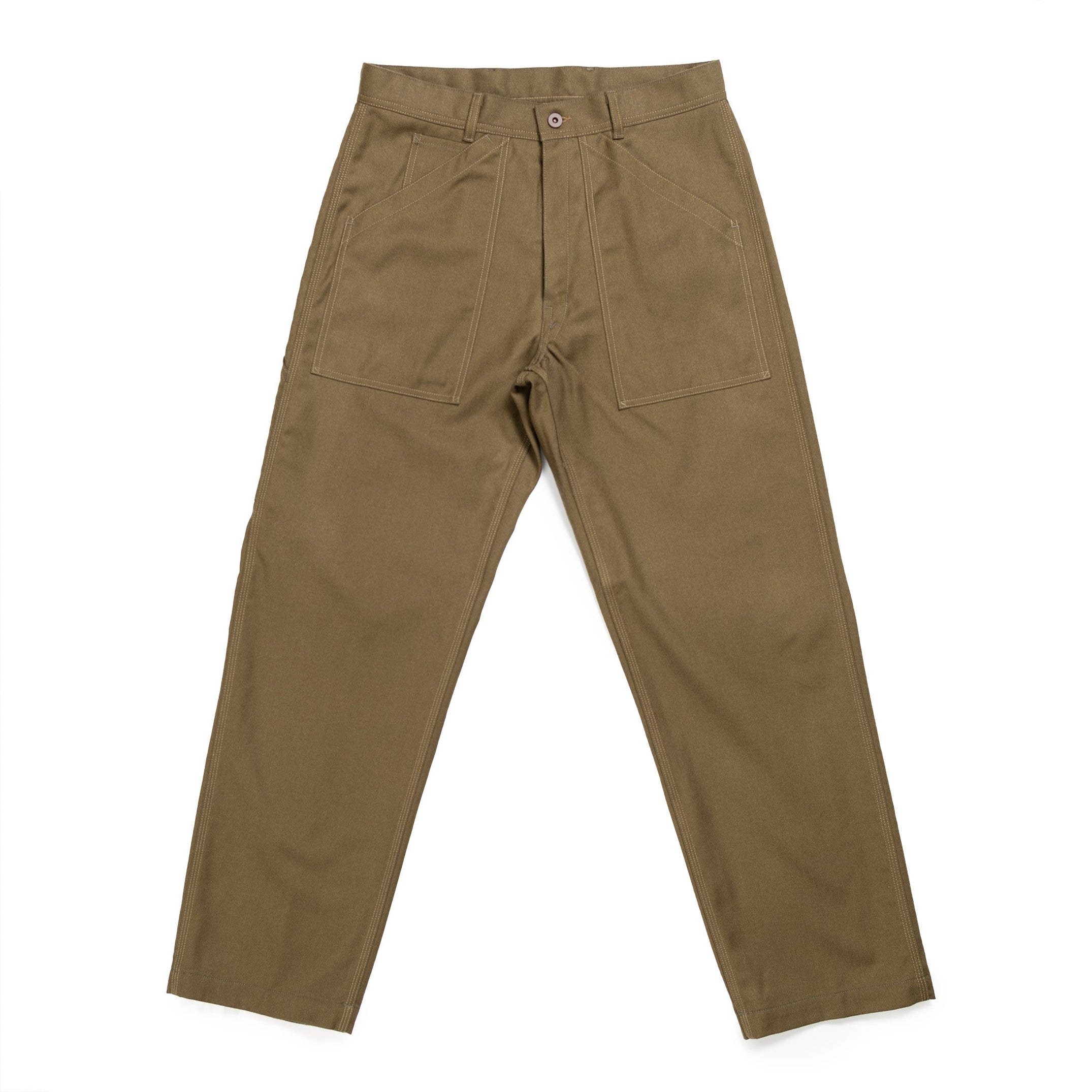 Coherence Paul Rover Wool Twill Trousers Olive – Clutch Cafe