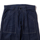 Coherence Paul Trousers 10 oz Logger Selvedge Denim Indigo-Trousers-Clutch Cafe