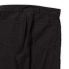 Coherence Paul Trousers Linen/Cotton Chevron Black-Trousers-Clutch Cafe
