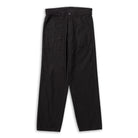 Coherence Paul Trousers Linen/Cotton Chevron Black-Trousers-Clutch Cafe