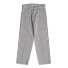 Coherence Paul Trousers Linen/Cotton Chevron Blue-Trousers-Clutch Cafe