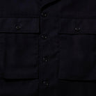 Coherence Vernon-D Rover Wool Twill D.Blue-Jacket-Clutch Cafe