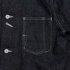 Cushman Lot. 21894 10 oz Denim Coverall-Jacket-Clutch Cafe