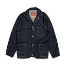 Cushman Lot. 21894 10 oz Denim Coverall-Jacket-Clutch Cafe