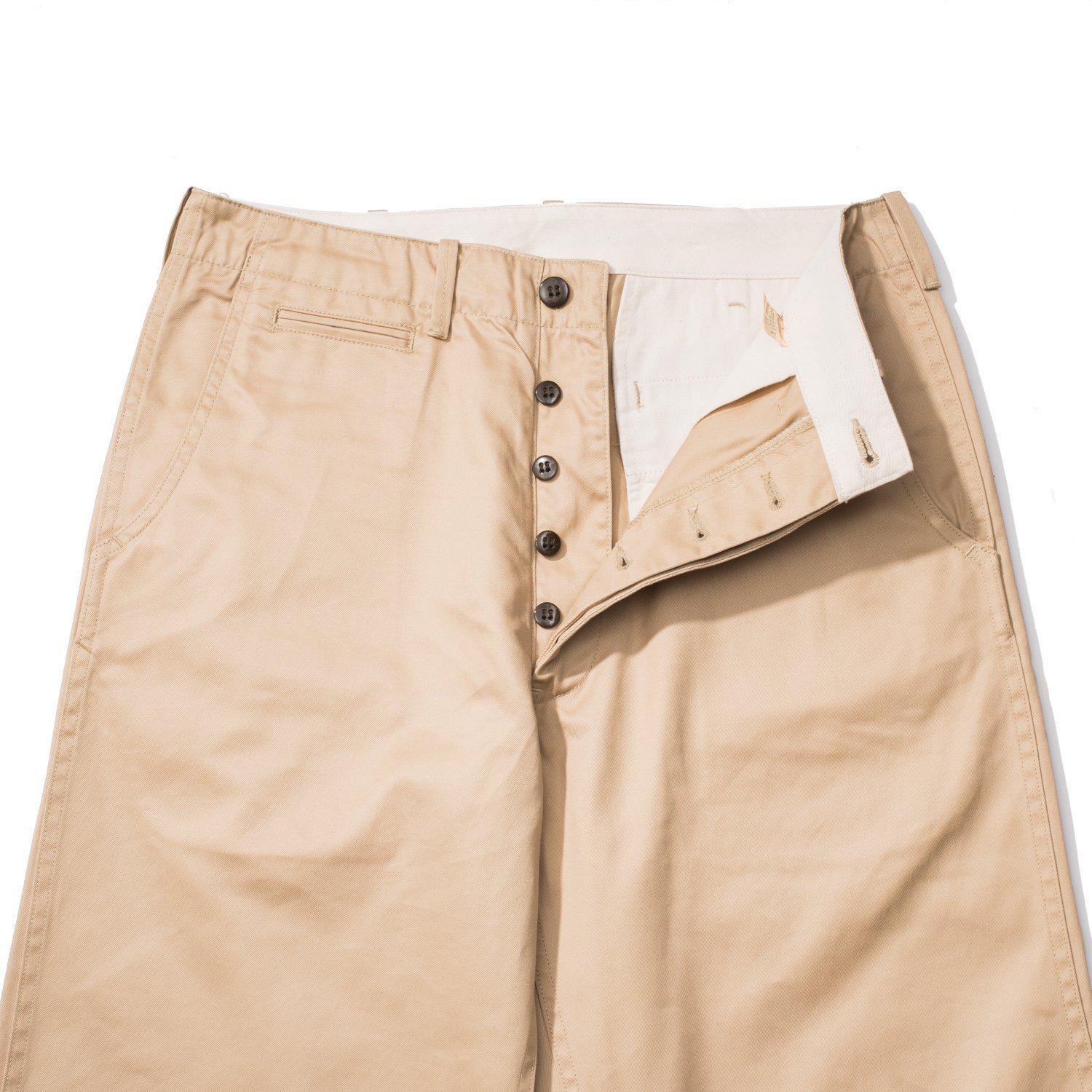 Cushman Lot 22011 '41 Model Chino-Trouser-Clutch Cafe