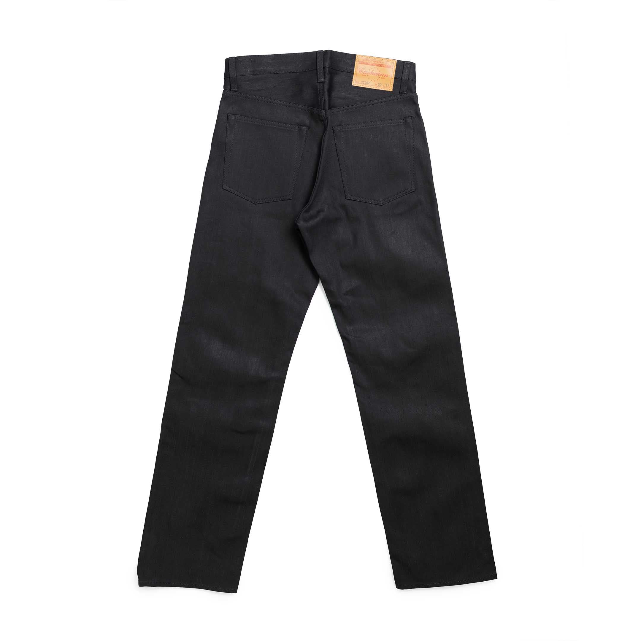 Cushman Lot. 22184 13.5 oz WW2 Model Jean Black-Jean-Clutch Cafe-selvage denim-selfedge denim