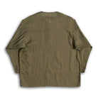 Cushman Lot. 25492 Linen Cotton Sleeping Shirt Olive-Shirt-Clutch Cafe