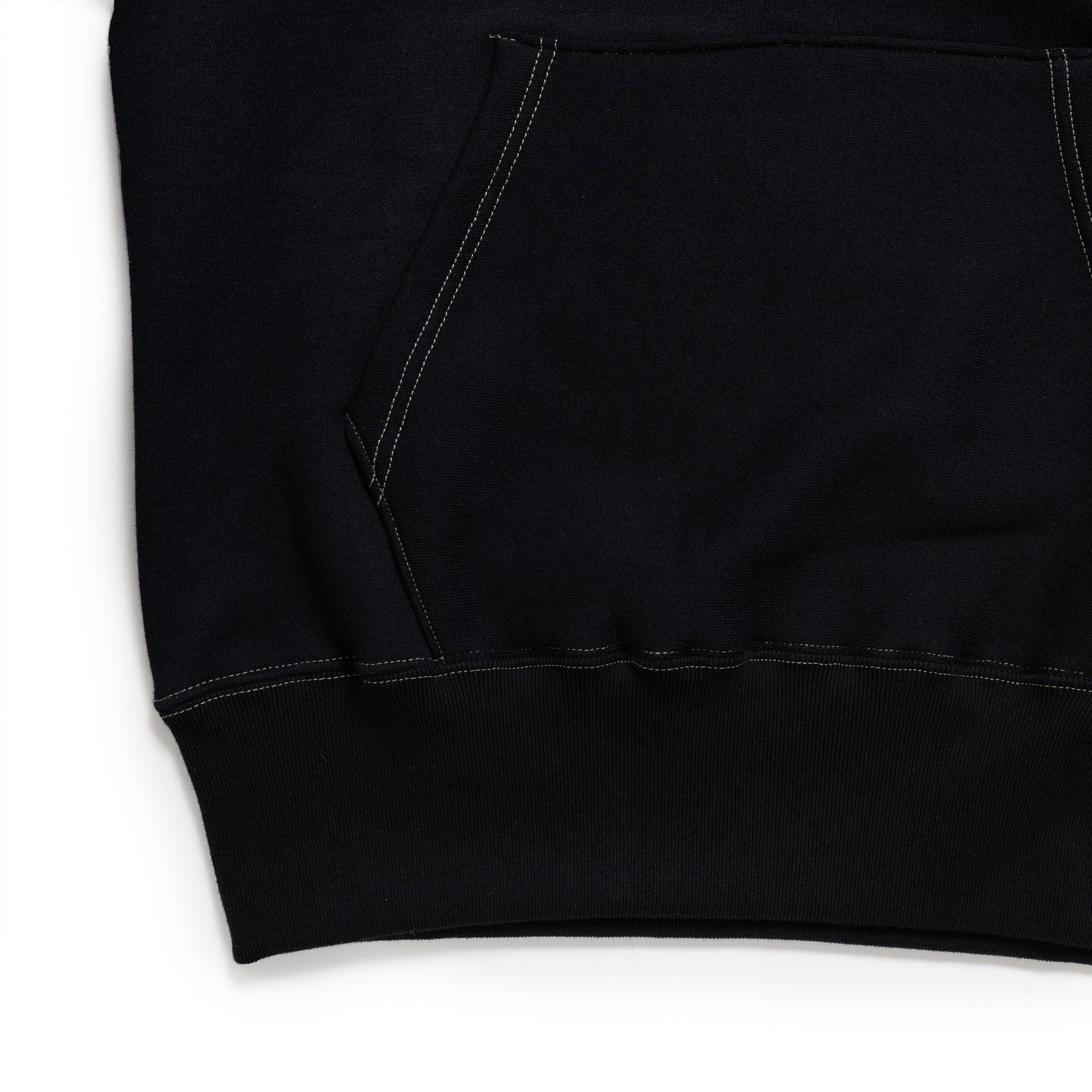 Cushman Lot. 26350 After Hood Parka Black-Sweatshirt-Clutch Cafe