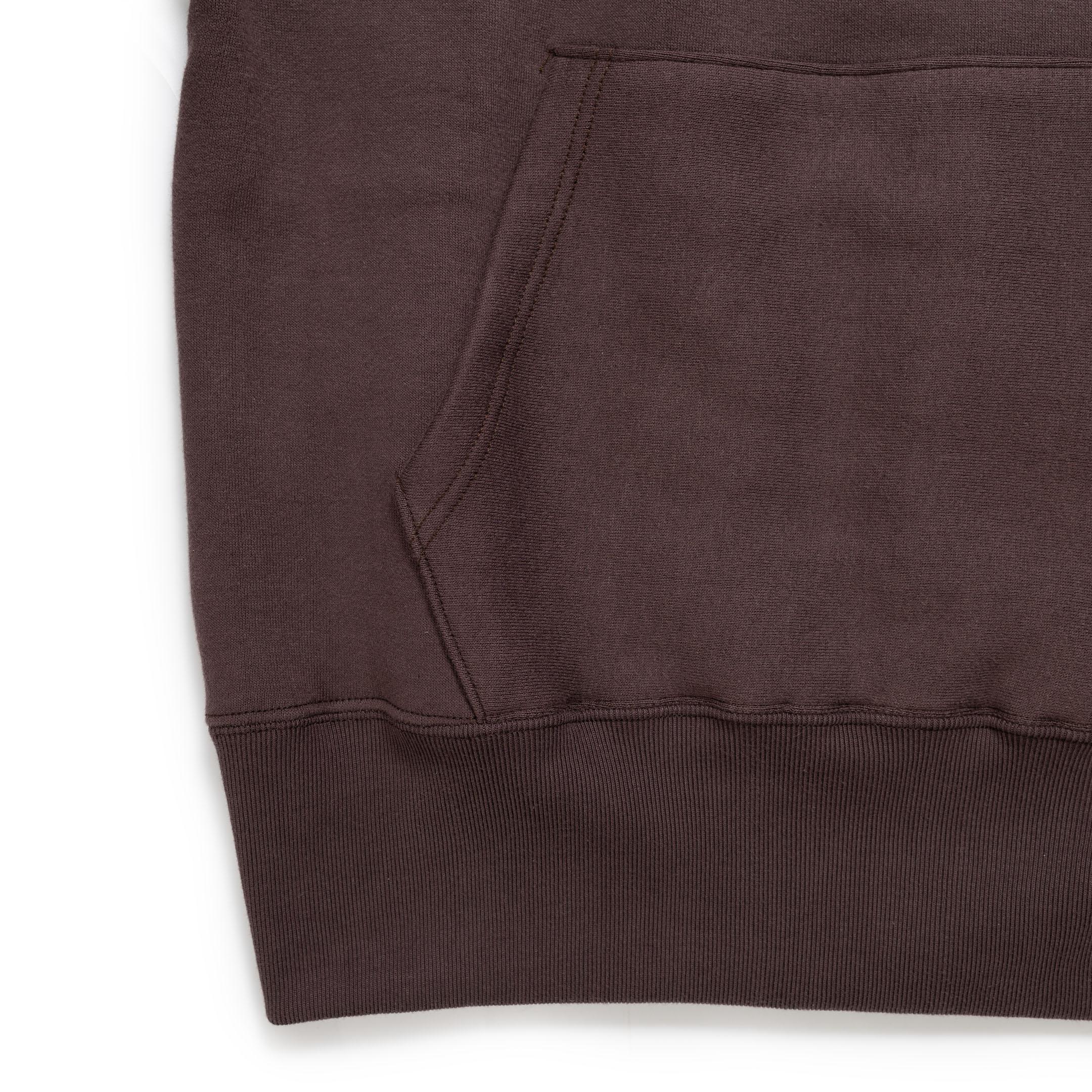 Cushman Lot. 26350 After Hood Parka Brown-Sweatshirt-Clutch Cafe