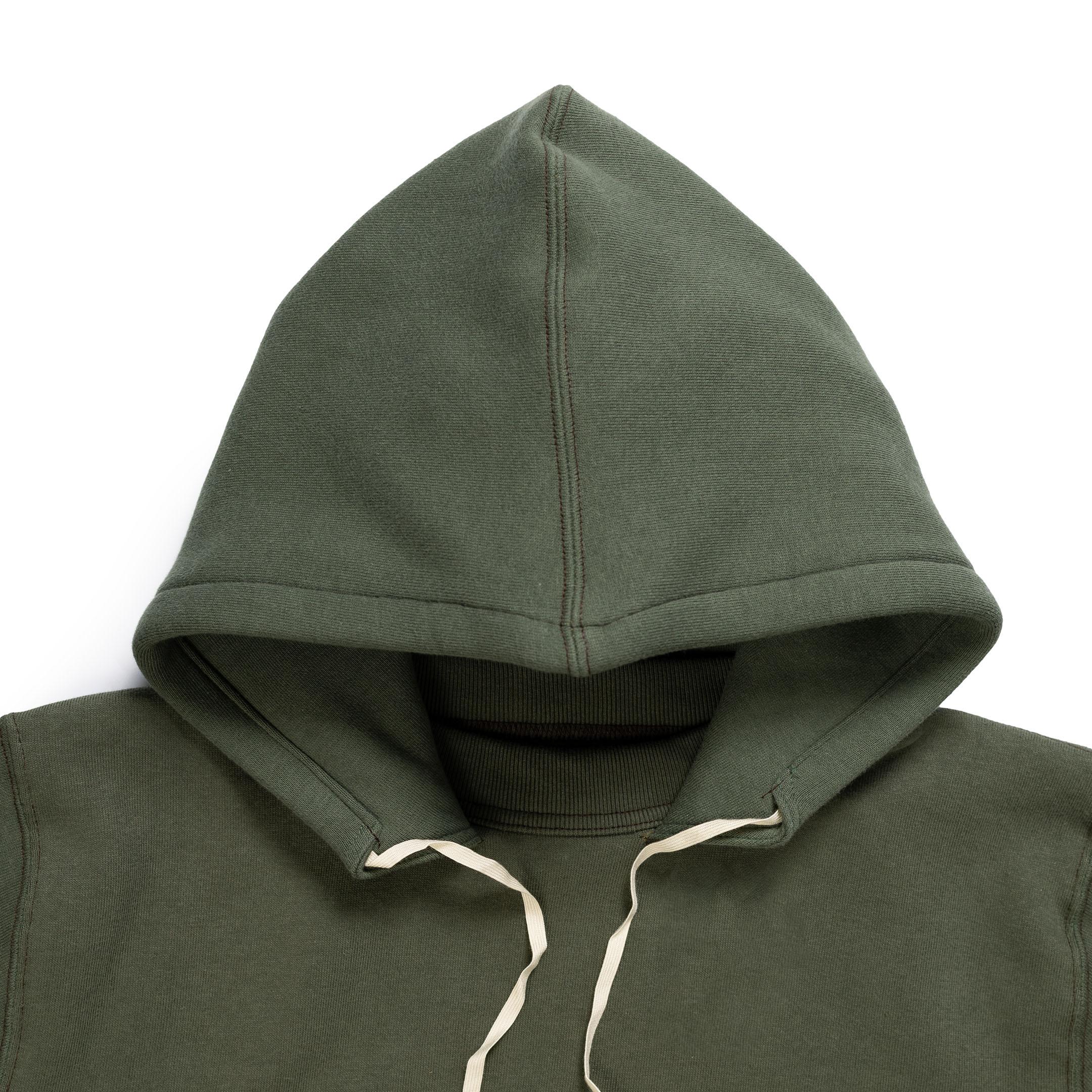 Cushman Lot. 26350 After Hood Parka Olive-Sweatshirt-Clutch Cafe