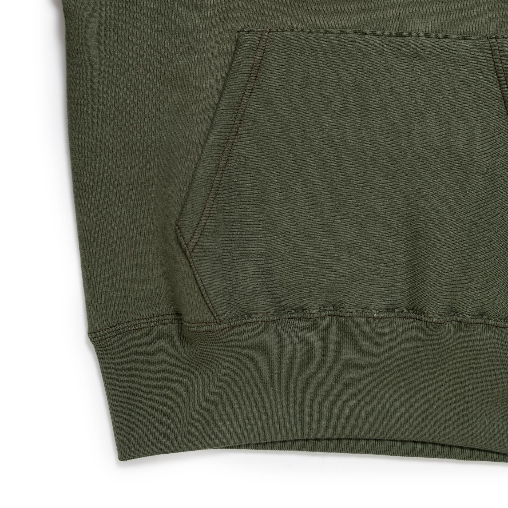 Cushman Lot. 26350 After Hood Parka Olive-Sweatshirt-Clutch Cafe