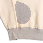 Cushman Lot. 26383 Boxing Pocket Sweat Parka Cream/Mix Grey-Hooded Sweatshirt-Clutch Cafe