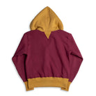Cushman Lot. 26383 Boxing Pocket Sweat Parka Wine/Gold-Hooded Sweatshirt-Clutch Cafe