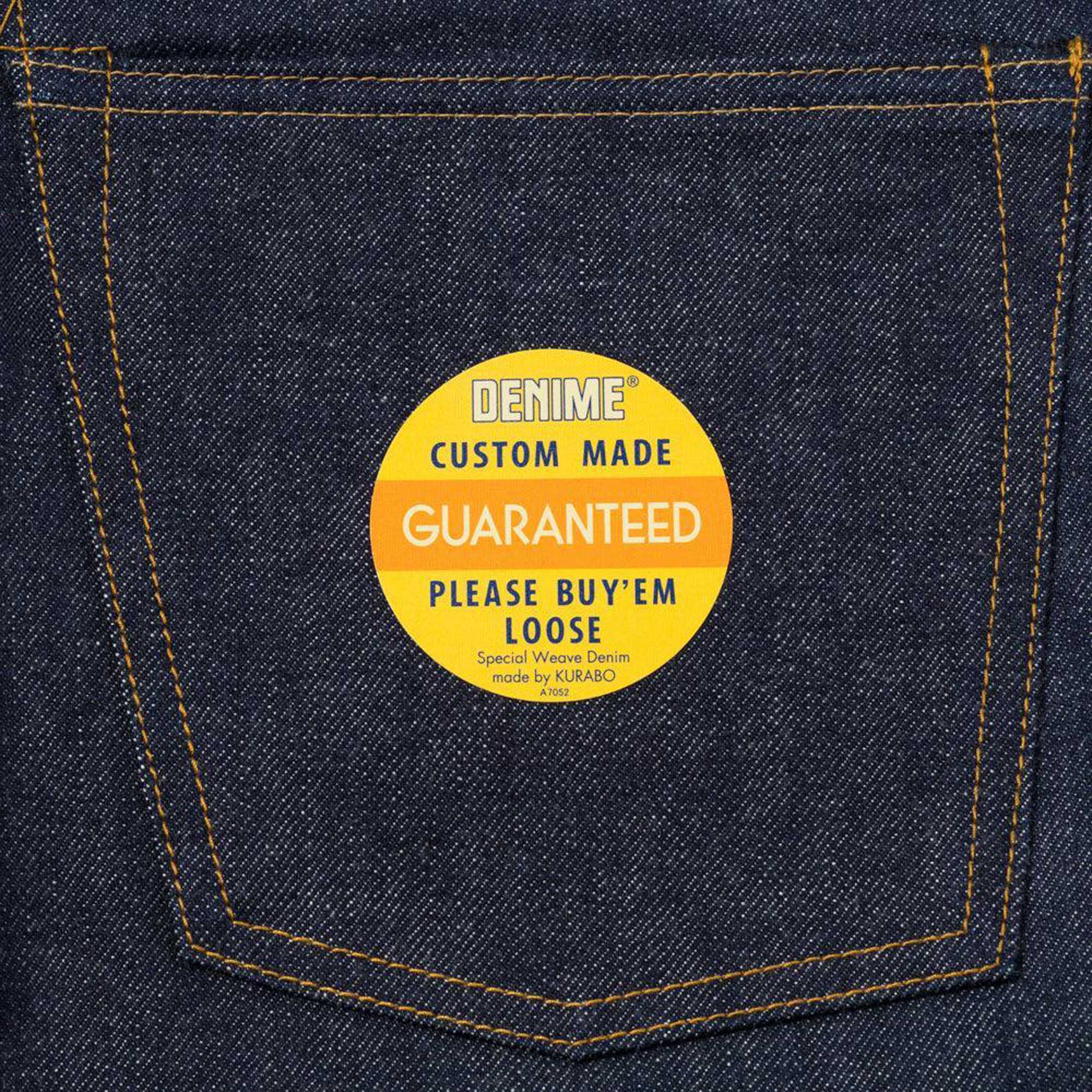 Denime Lot. 221 (Big E Model) Denim Jean Indigo-Jean-Clutch Cafe-selvage denim-selfedge denim