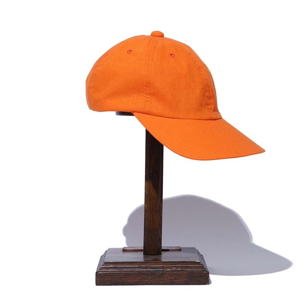 Der Sammler Cotton/Linen Tackle Cap Orange-Baseball Cap-Clutch Cafe