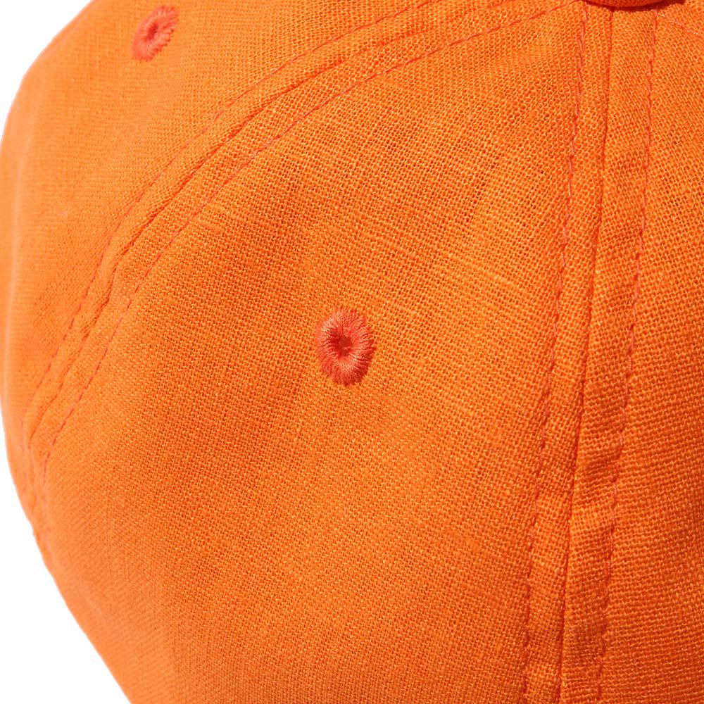 Der Sammler Cotton/Linen Tackle Cap Orange-Baseball Cap-Clutch Cafe