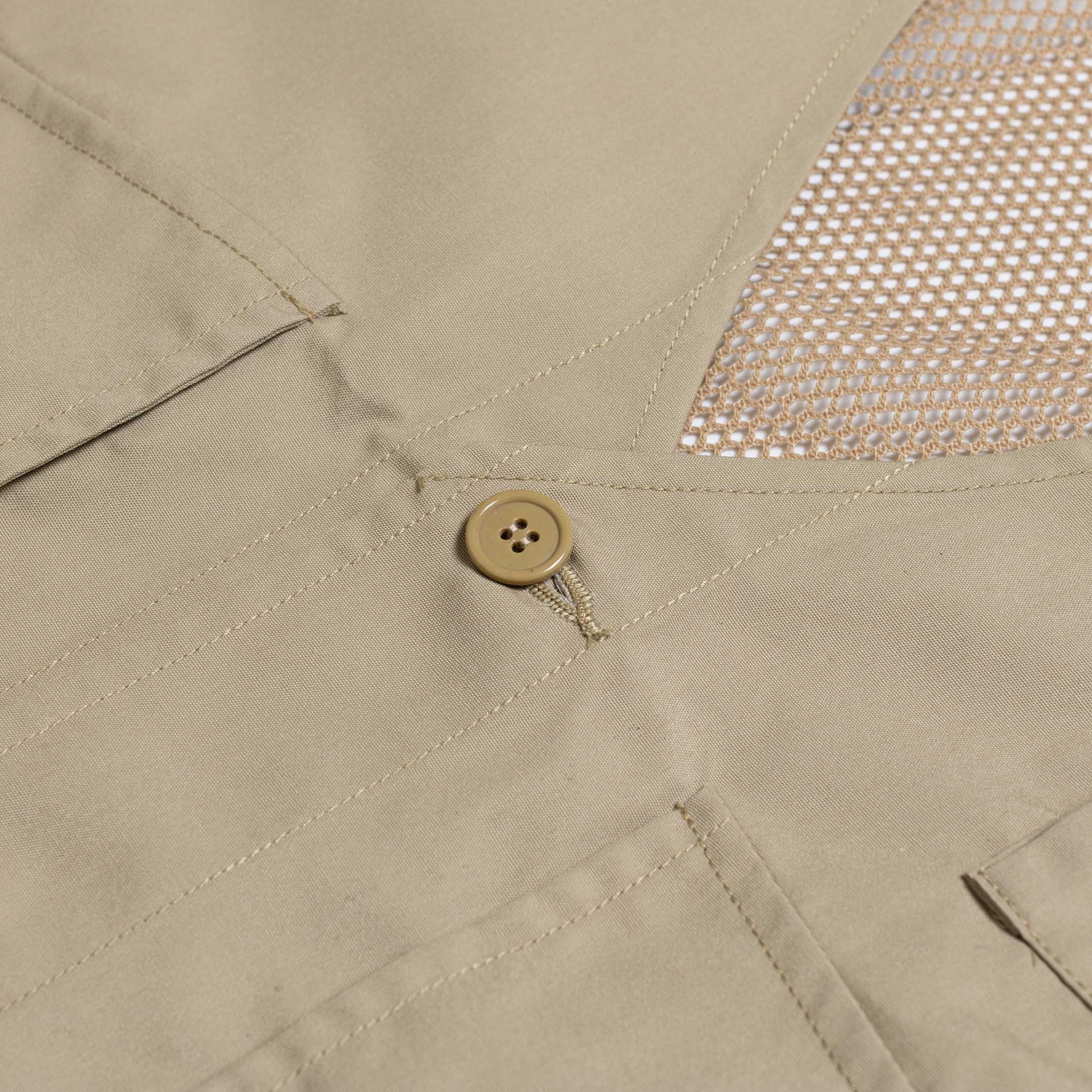 Der Sammler Shooting Vest Beige-Vest-Clutch Cafe