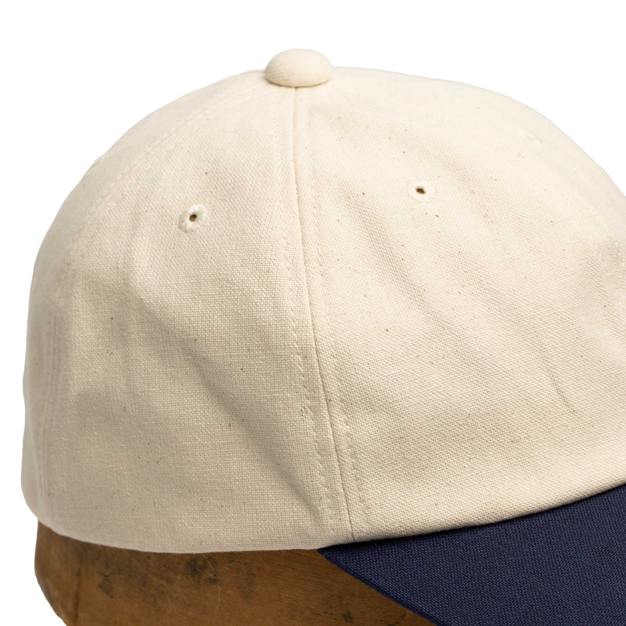 Der Sammler Tackle Cap Combination Navy-Hat-Clutch Cafe