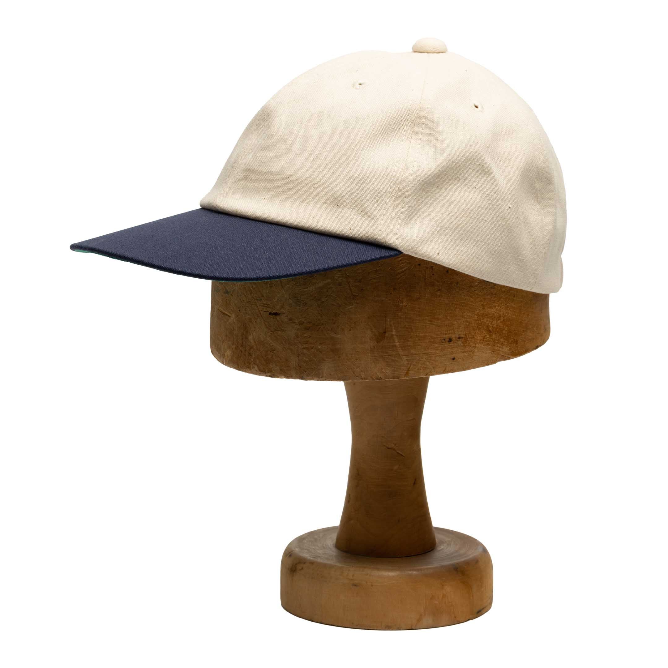 Der Sammler Tackle Cap Combination Navy-Hat-Clutch Cafe