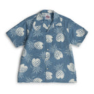 Duke Kahanamoku S/S Dukes Pineapple Hawaiian Shirt Blue-Shirt-Clutch Cafe
