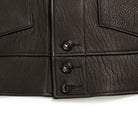 Fine Creek Leathers 'Joseph' Deerskin Leather Jacket Black-Leather Jacket-Clutch Cafe