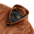 Fine Creek Leathers 'Joseph' Horsehide Leather Jacket Brown-Leather Jacket-Clutch Cafe