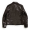 Fine Creek Leathers 'Top Field' Horsehide Leather Jacket Black-Leather Jacket-Clutch Cafe