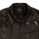 Fine Creek Leathers 'Top Field' Horsehide Leather Jacket Black-Leather Jacket-Clutch Cafe