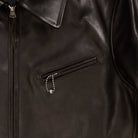 Fine Creek Leathers 'Top Field' Horsehide Leather Jacket Black-Leather Jacket-Clutch Cafe