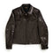 Fine Creek Leathers 'Top Field' Horsehide Leather Jacket Black-Leather Jacket-Clutch Cafe