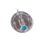 First Arrow's Hawaiian Dollar Metal w/Turquoise (P-353)-Jewellery-Clutch Cafe