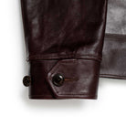 Fountain Head Leathers Alpha Horsehide Leather Jacket Brown-Clutch Cafe