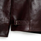 Fountain Head Leathers Alpha Horsehide Leather Jacket Brown-Clutch Cafe
