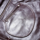 Fountain Head Leathers Beta Horsehide Leather Jacket Brown-Leather Jacket-Clutch Cafe