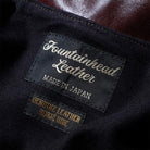 Fountain Head Leathers Beta Horsehide Leather Jacket Brown-Leather Jacket-Clutch Cafe