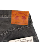 Full Count 0105 'Super Smooth' Dartford Jean Black-Jean-Clutch Cafe-selvage denim-selfedge denim