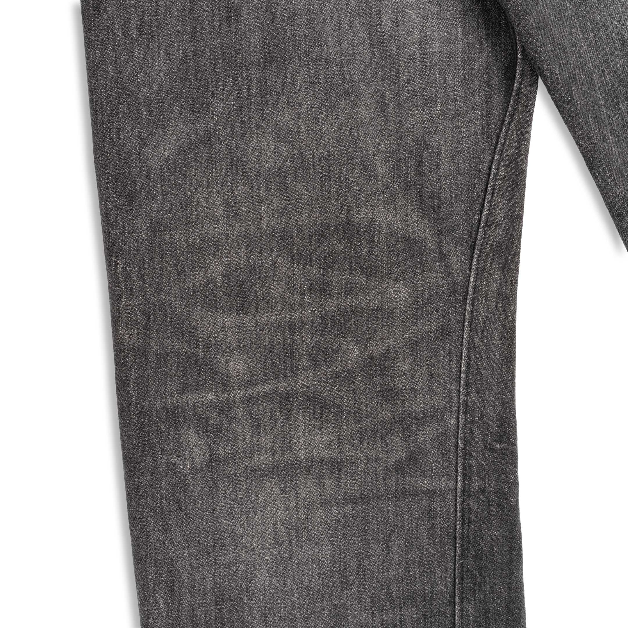 Full Count 0105 'Super Smooth' Dartford Jean Black-Jean-Clutch Cafe-selvage denim-selfedge denim