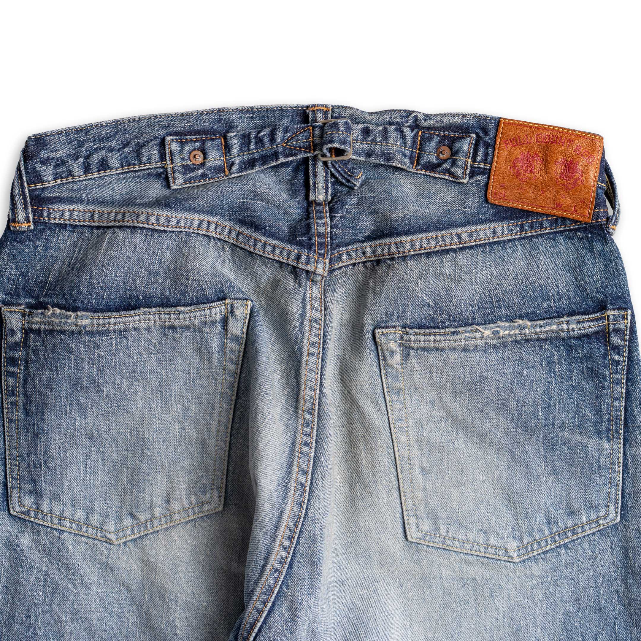 Full Count 1136 '1937 Model' Mykonos HW 13.7 oz Jean Indigo-Jean-Clutch Cafe-selvage denim-selfedge denim