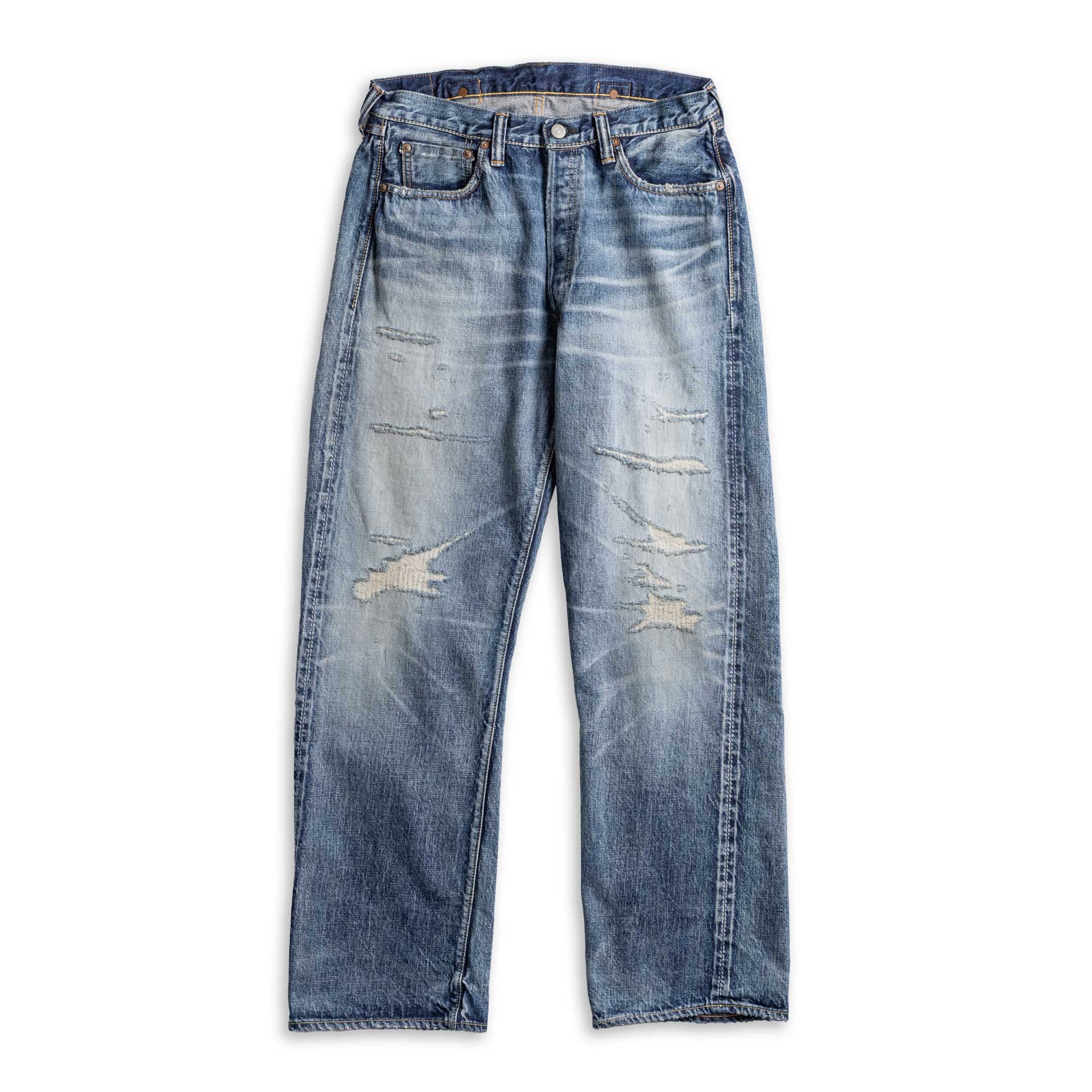 Full Count 1136 '1937 Model' Mykonos HW 13.7 oz Jean Indigo-Jean-Clutch Cafe-selvage denim-selfedge denim