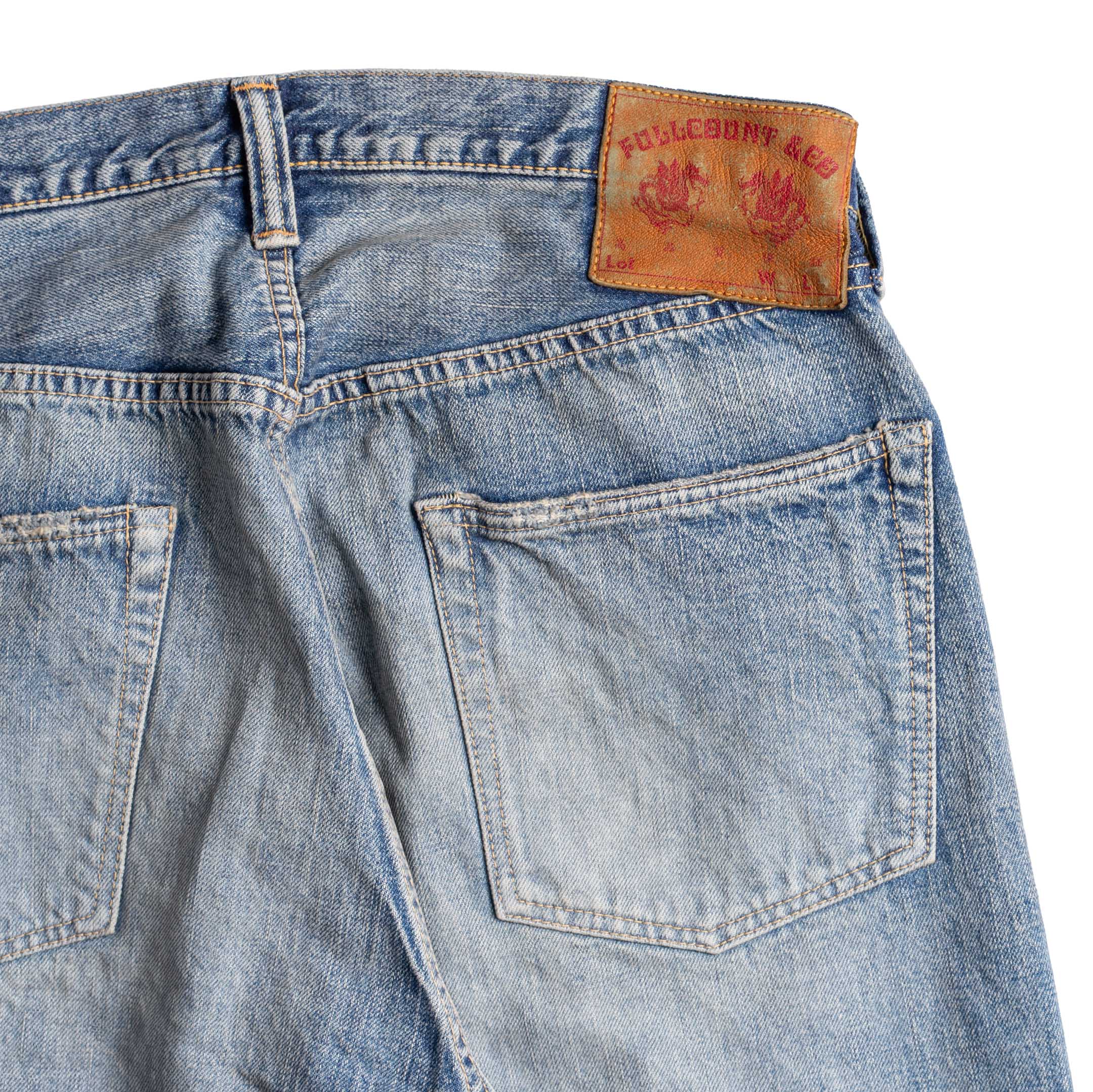 Full Count 1137HW Duke 3 Dartford 13.7 oz Jean Indigo-Jean-Clutch Cafe-selvage denim-selfedge denim