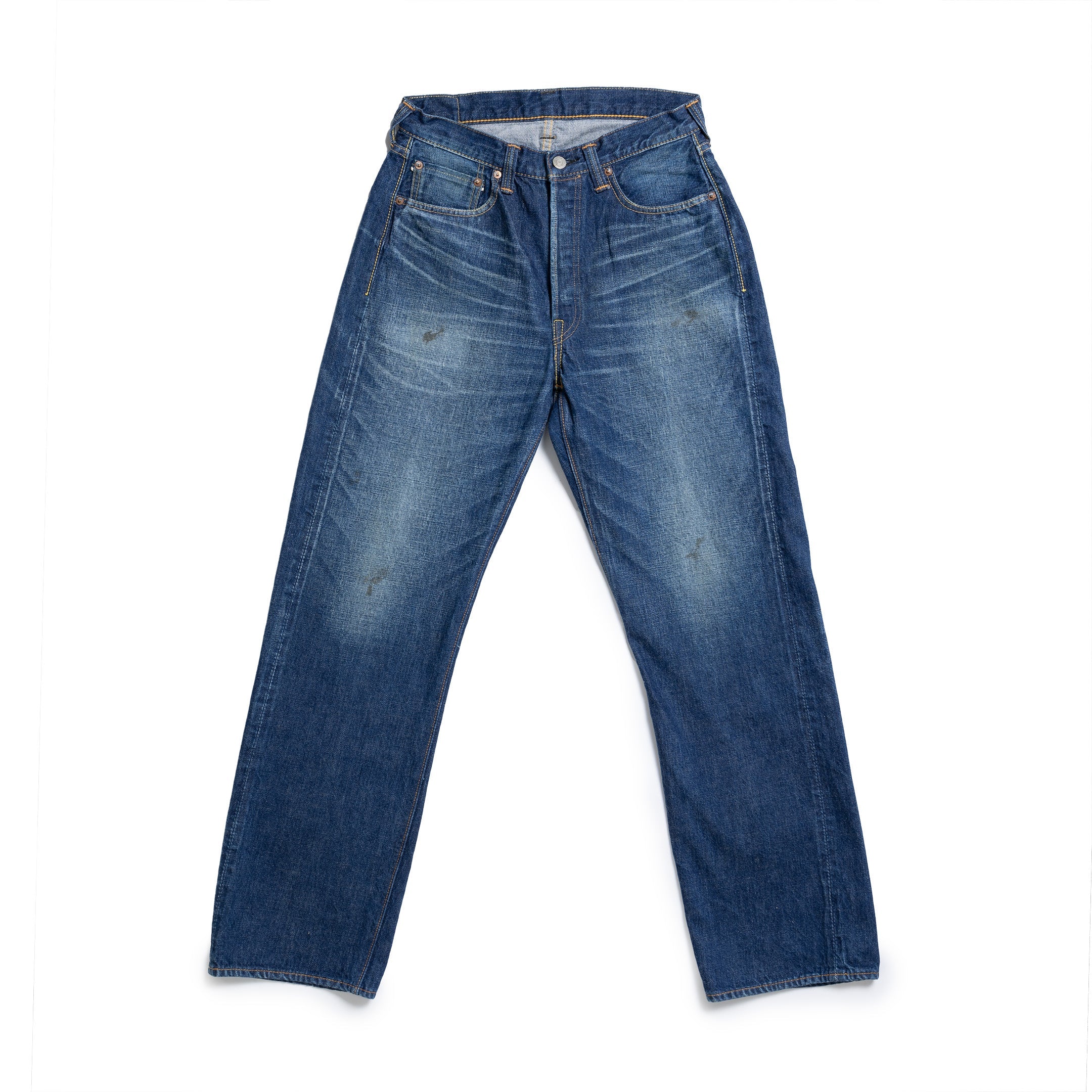 Full Count 1344-0105 More Than Real Jean-Jean-Clutch Cafe-selvage denim-selfedge denim