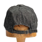 Full Count Black Denim Baseball Cap Indigo Black-Baseball Cap-Clutch Cafe