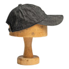 Full Count Black Denim Baseball Cap Indigo Black-Baseball Cap-Clutch Cafe