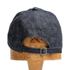 Full Count Black Denim Baseball Cap Indigo Blue-Baseball Cap-Clutch Cafe