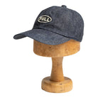 Full Count Black Denim Baseball Cap Indigo Blue-Baseball Cap-Clutch Cafe